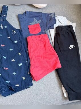 Baby Boy 9 Month old matching Set Bundle